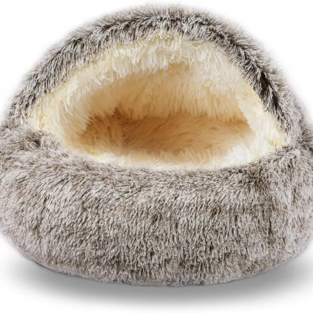 Cat Beds for Indoor Cats,Cat Cave for Puppy and Kitty,Calming Small Dog Bed for
